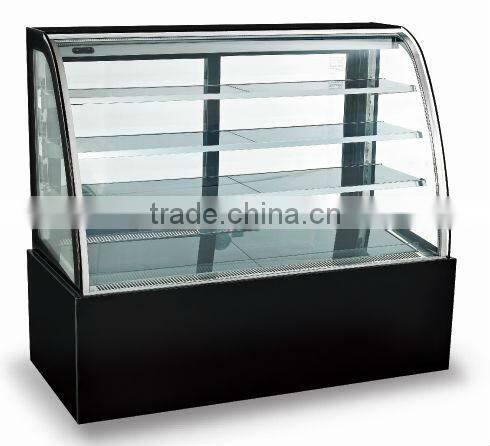 Cake display chiller frost free with temp.+3~+10degree C