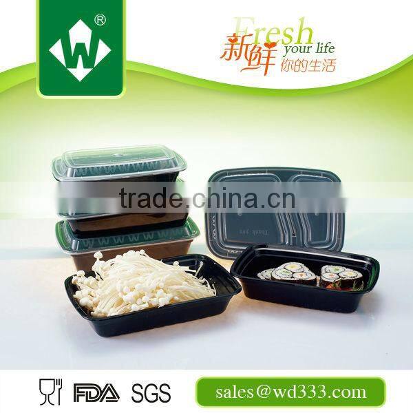 Plastic Airline Lunch Box Keep Food Hot