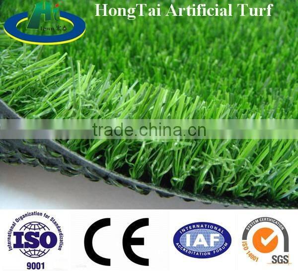 35mm interlocking artificial grass tile for playground