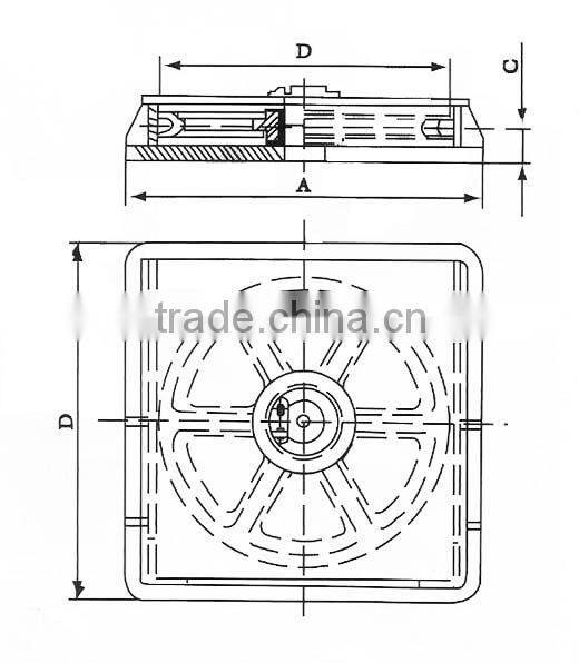 Marine mooring horizontal lead sheave fairlead, Ship Horizontal sheave fairlead