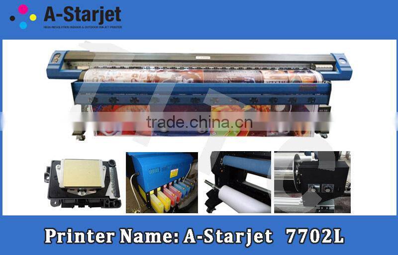 Large Format Printer, A-Starjet Inkjet Printer,3.2M, DX7 Print Head, 7703L