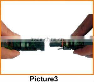 High Quality MC4 Solar PV Connector With TUV Approval, Apply To Solar System Connection