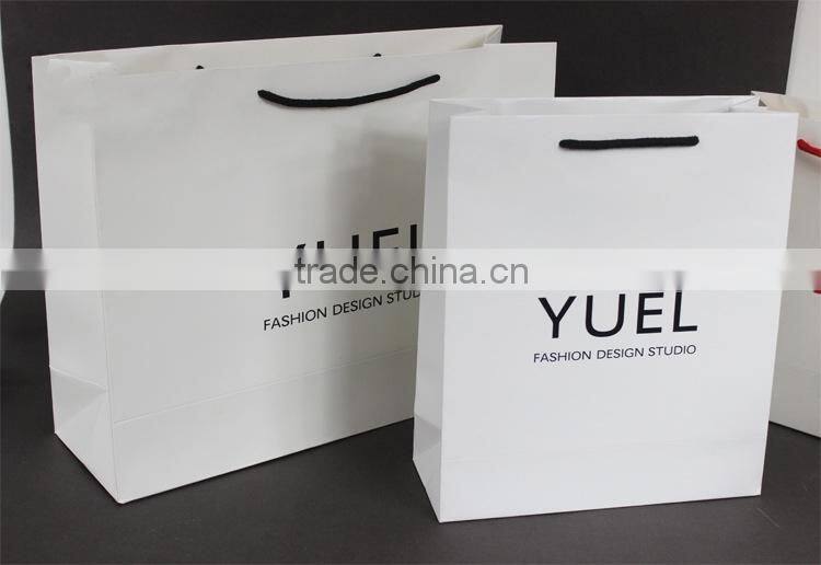 Cheap Custom Logo Print gift craft shopping paper bag manufacturer