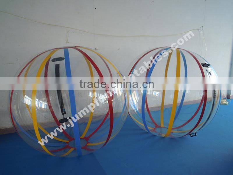 Inflated aqua walk ball for child or adults