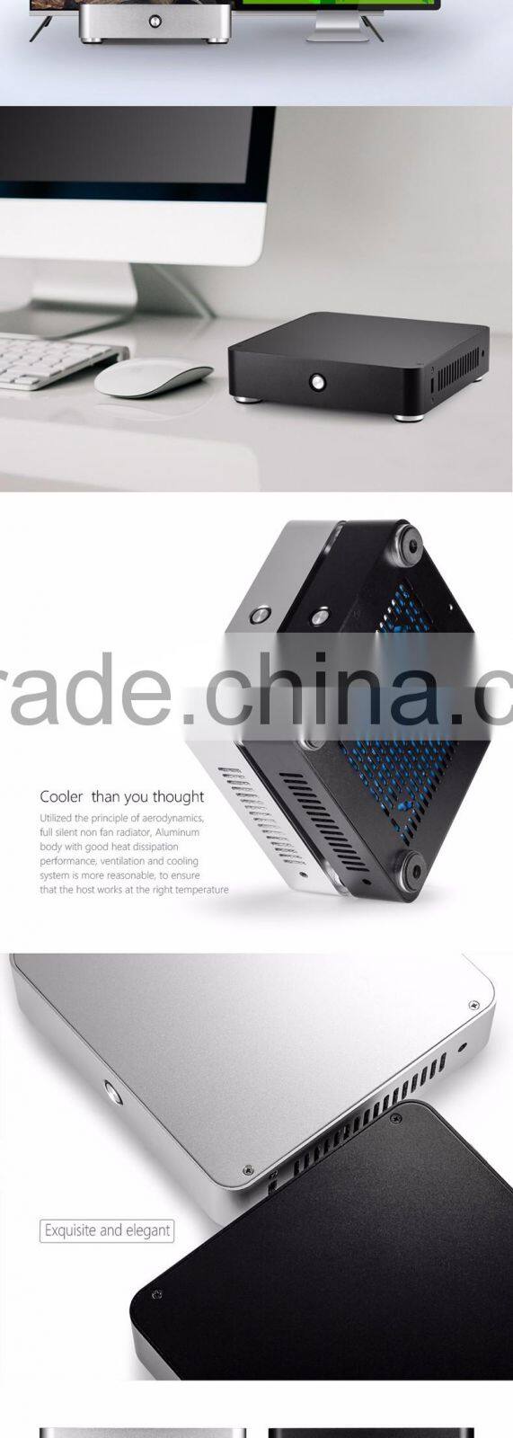 Realan H44-J1900T1 Aluminum Case ITX PC