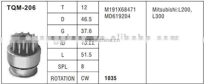 starter drive zhong zhen