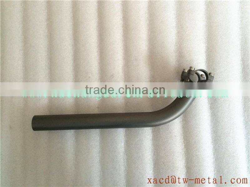 Titanium bike seat post customize seat post with sand blast finished