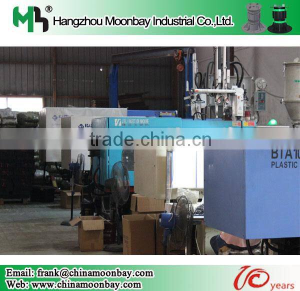 plastic pedestal---support system for decking