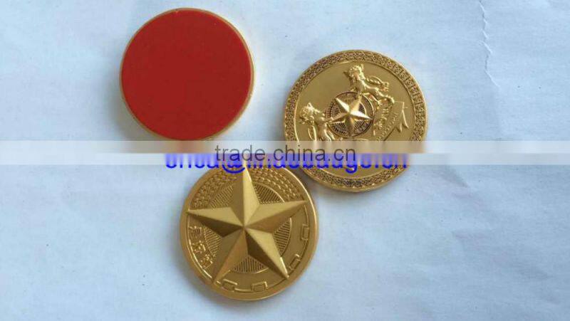 Factory direct sales gold metal cheap custom coin for sale