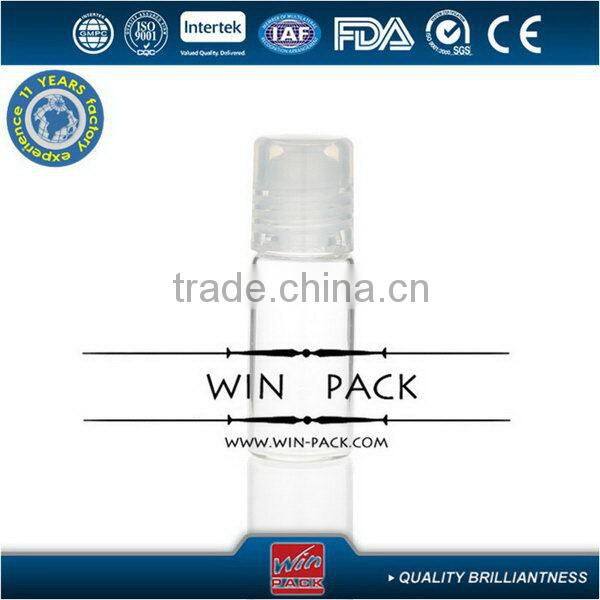 Contemporary hot selling aluminum 50ml glass Glass Roll on Bottle