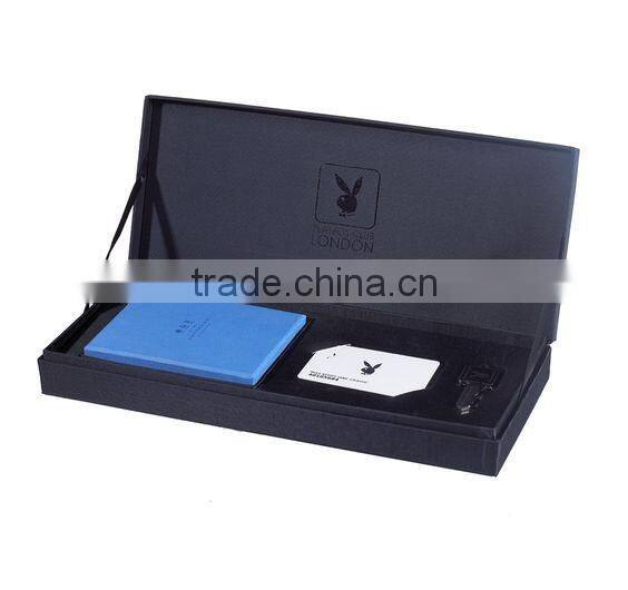 Custom logo rigid cardboard box with drawer/fantastic luxury rigid box