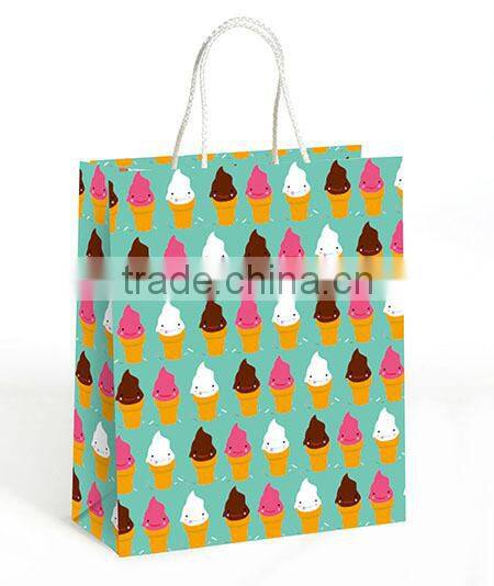 cheap factory wholesale machine made food grade kraft paper bag