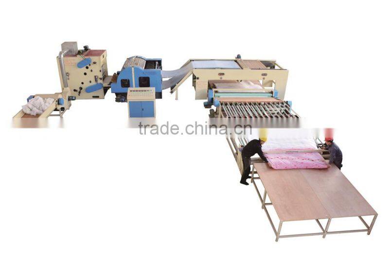 HFJ-88 non woven bedding making production line, bedding machine
