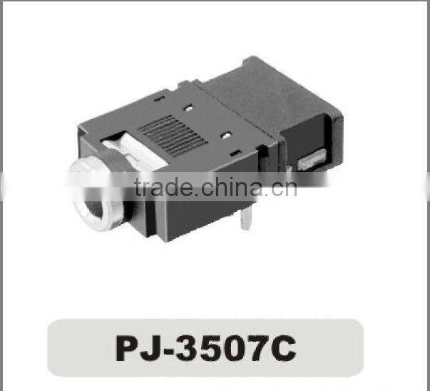 SMD phone jack PJ-3507c,female stereo phone jack