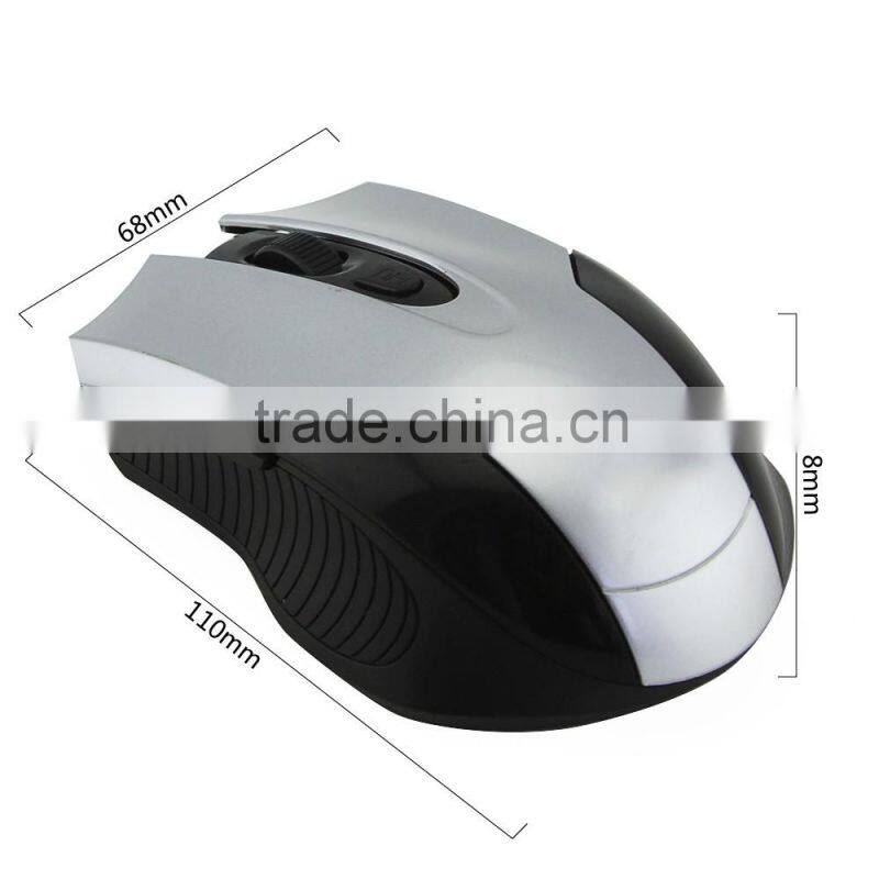 Optical 2.4G Wireless Mouse, Fashion Ultra-thin Computer Mouse