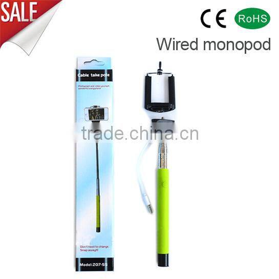 2015 hot selling product cable monopod
