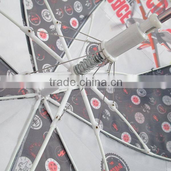 Hot sale high quality custom cartoon kids promotion umbrella