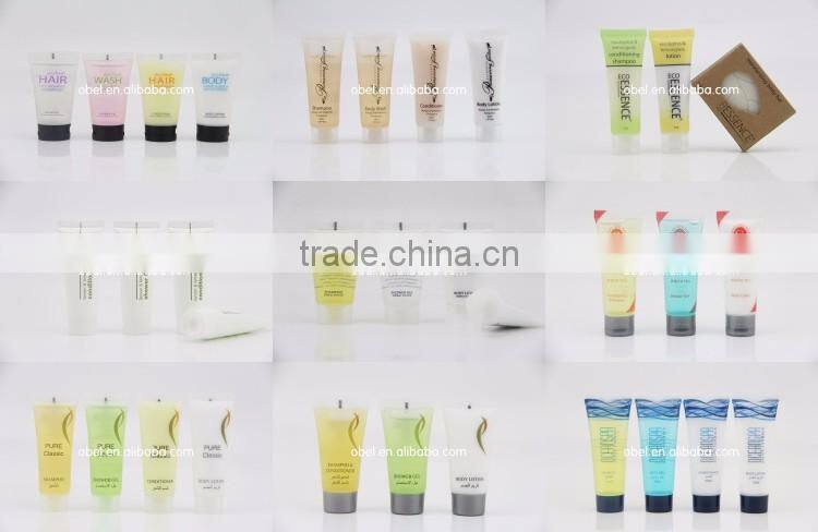 Hotel Shampoo and customized hotel amenities with pvc bottle