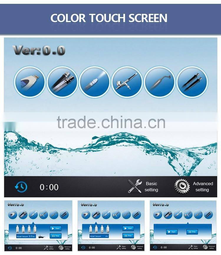 7 in 1 BIO diamond peeling dermabrasion oxygen therapy facial machine for sale