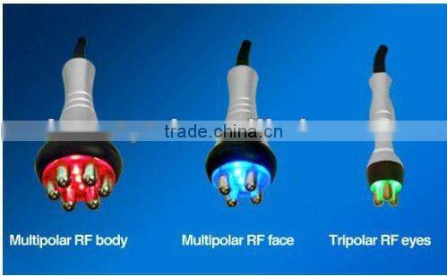 Home Use Eye wrinkle remover & multipolar RF,tripolar RF body spa machine