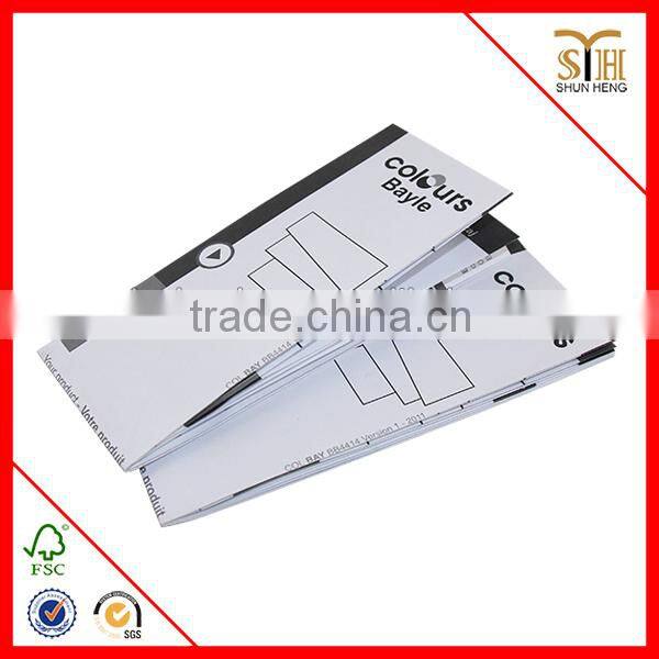 factory price white instruction book
