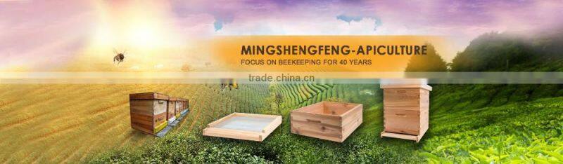 Factory price stainless steel bee smoker with heat shield