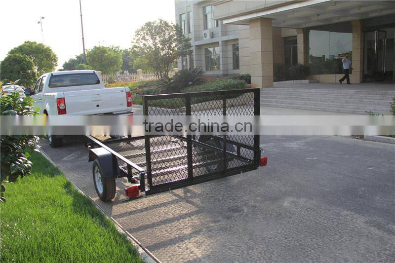 10x5 high quality power coated Landscape ATV trailers for sales