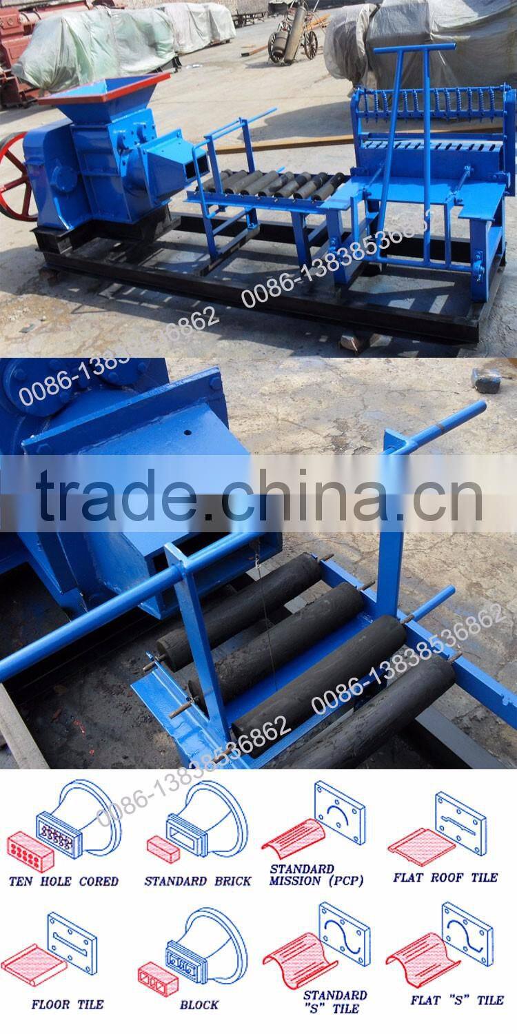 high output press machine clay brick