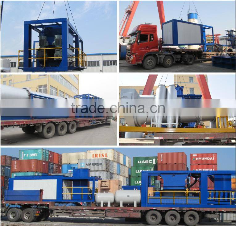 15t/h flexible asphalt mixer