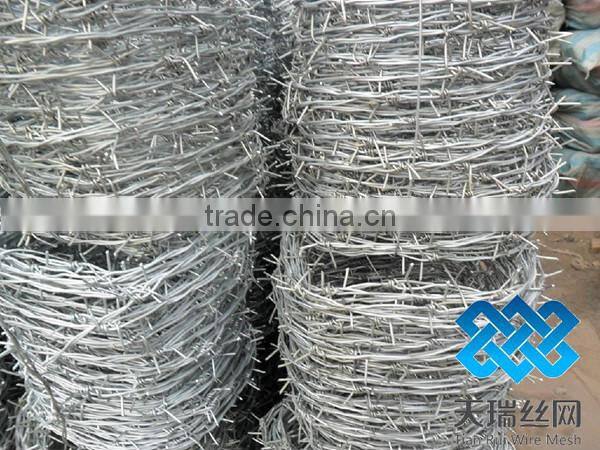 Barbed wire/galvanized barbed wire/barbed wire price