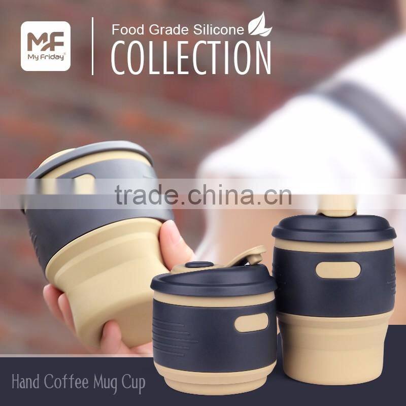 Reusable Foldable Travel coffee Cup for Outdoor Camping and Hiking