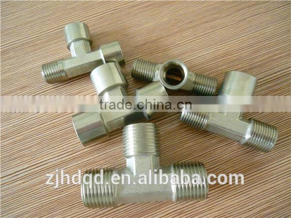 High quality brass fitting / tee connector BSP , NPT female thread