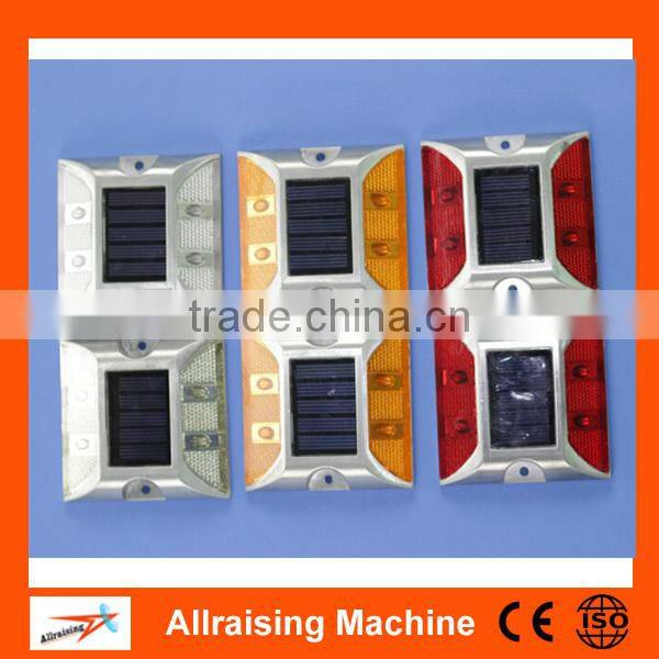 Solar aluminum pavement LED marker