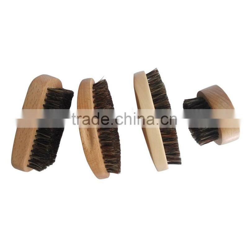 pig hair mustache washing brush