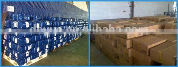 Reinforced cross laminated tarpaulin with eyelets, green house tarpaulin sheet