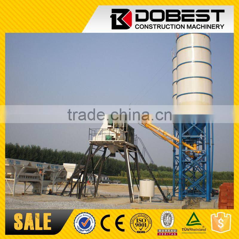 HZS75 Central Mix Concrete Batch Plant 75m3/h
