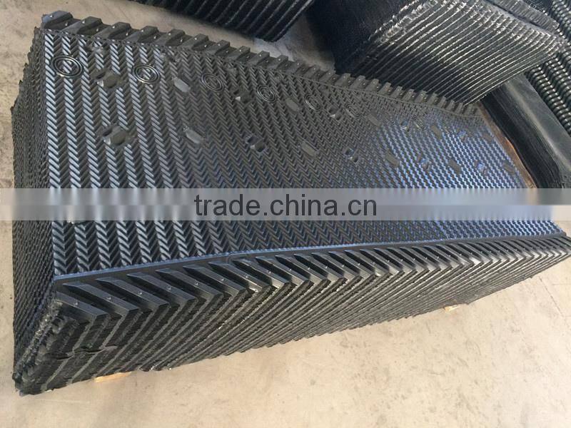 Air filter for cooling tower/water cool down media