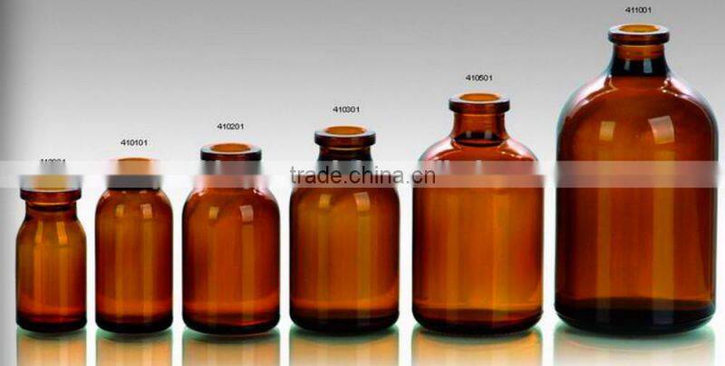 15ml clear glass injection vial 7ml 8ml 10ml 20ml 50ml 100ml