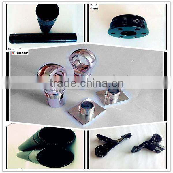 Aluminum car spare part with black oxidation custom made Chinese manufacturer on Alibaba