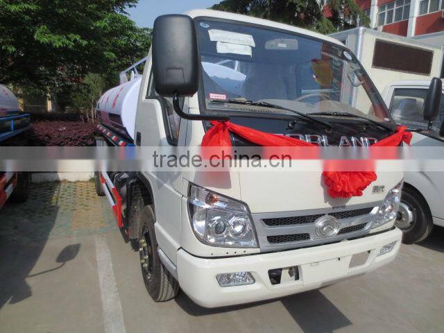 Fonton forland 3-5cbm 4*2 small fecal suction truck