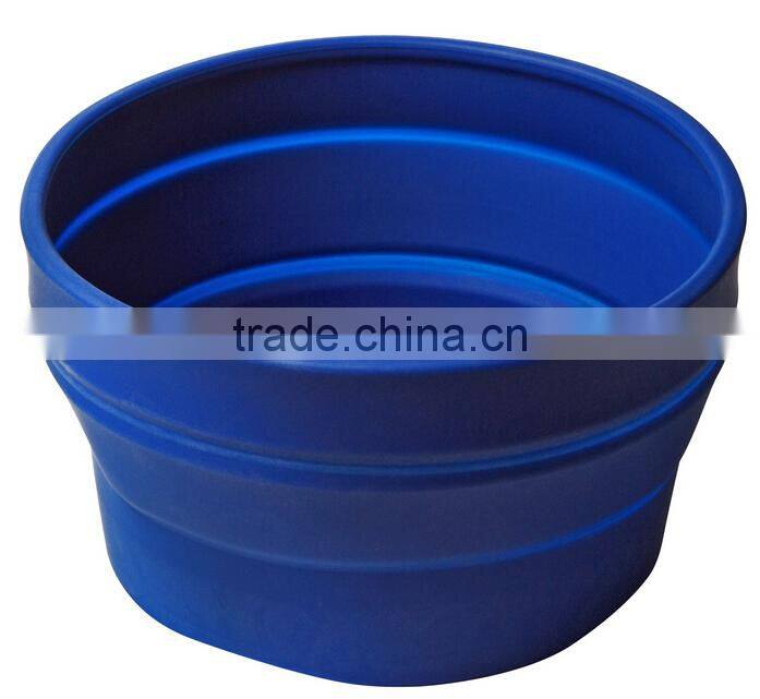 silicone collapsible travel bowls for your dog&silicone collapsible pet bowl&silicone dog bowl
