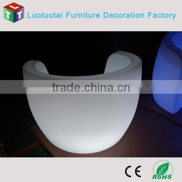 illuminated furniture bar/hotel/club/restaurant mood light led bar sofa