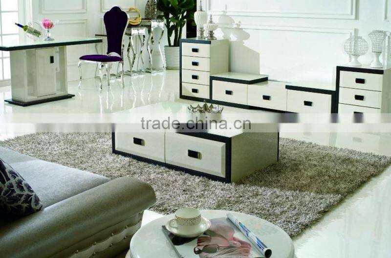E353 MDF Modern glass Hot sale TV Stand
