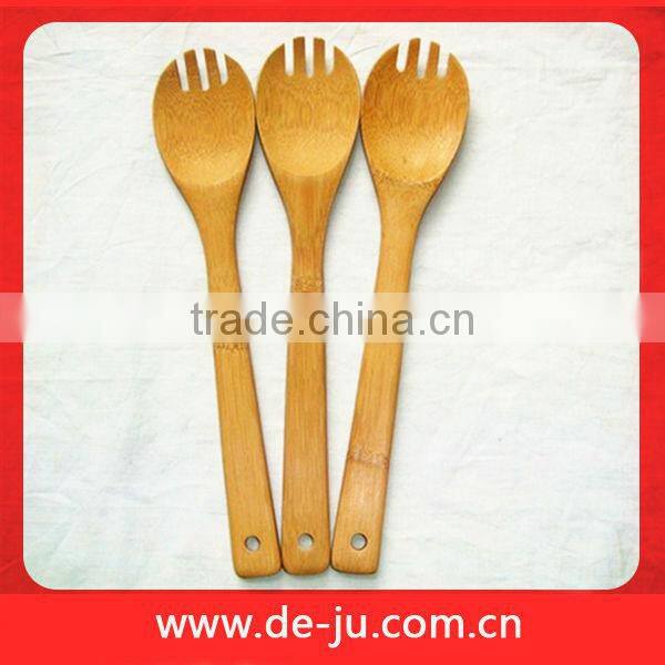 Oval Bamboo Slotted Spoon Stew Pot Tools Bamboo Skimmers