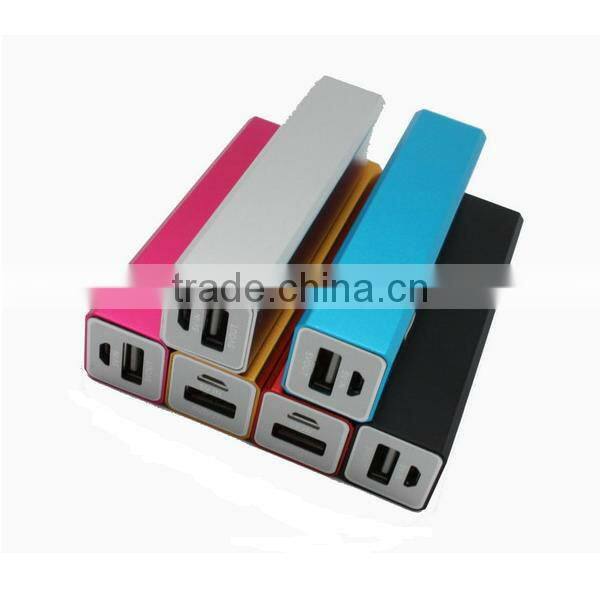 Mini Mobile phone charger USB power bank 2600mAh