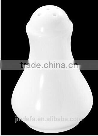 white porcelain salt &pepper shaker