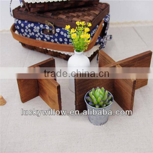 factory direct supply wood garden basket for home