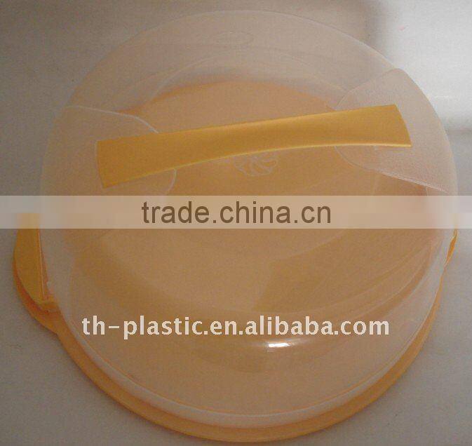 clear plastic cake carrier and cake holder