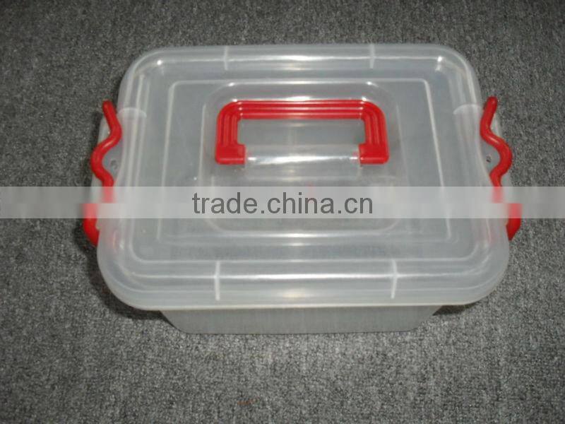 Plastic tool box portable tool storage box