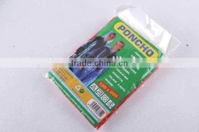 PE RAINCOAT/Disposable Raincoat